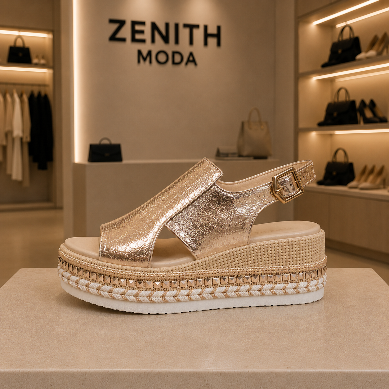 Bellagio | Luxury Platform Sandals