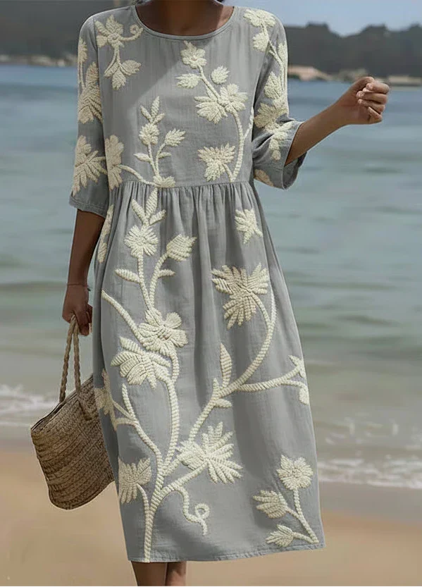 Floral Print Shirt Dress – Zenith Moda