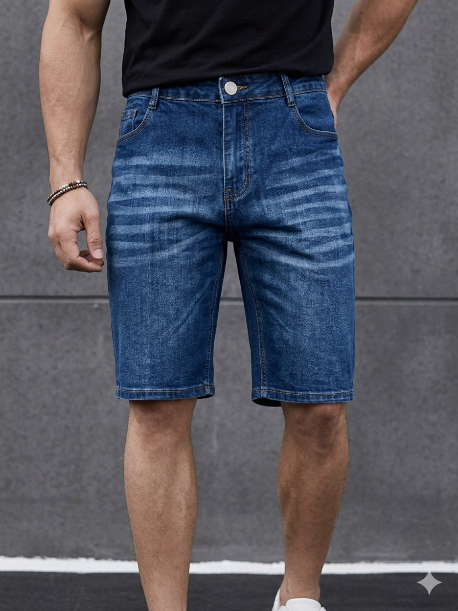Short Denim "Urban Blue Slim