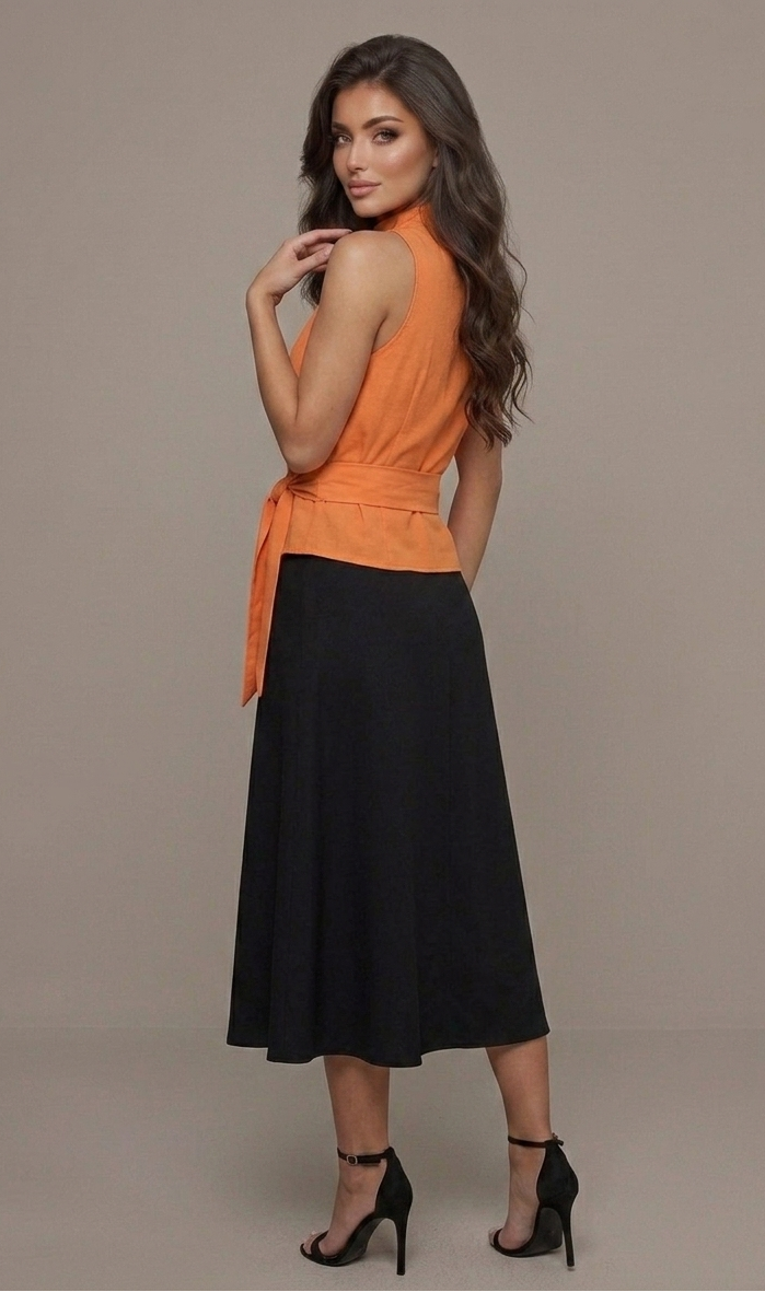 Blusa cuello halter