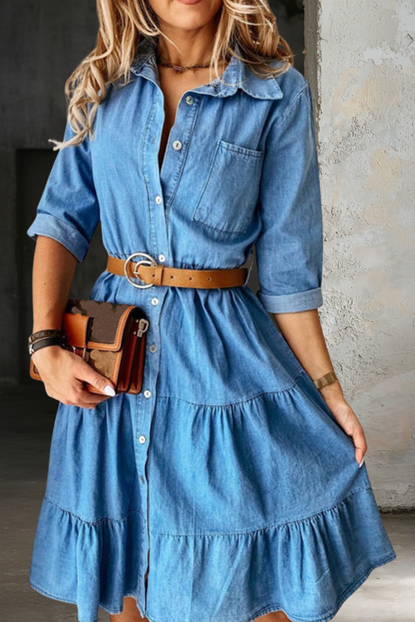 Bárbara | Casual Chic Denim Dress