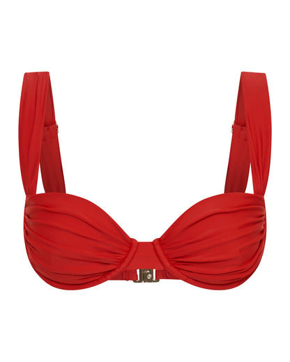 Top de bikini SIENNA en Rojo
