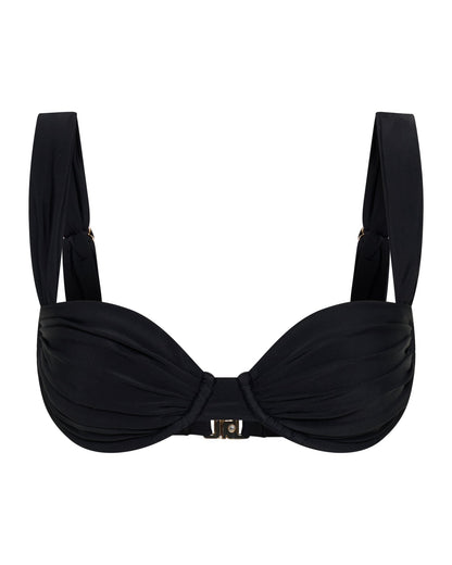 Top de bikini SIENNA en Negro
