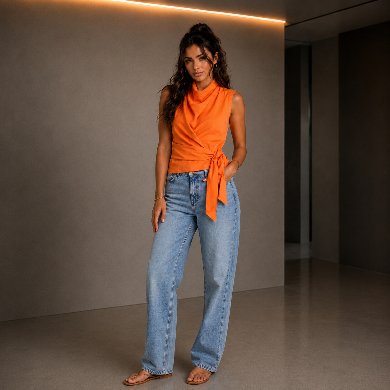 Halter Neck Blouse