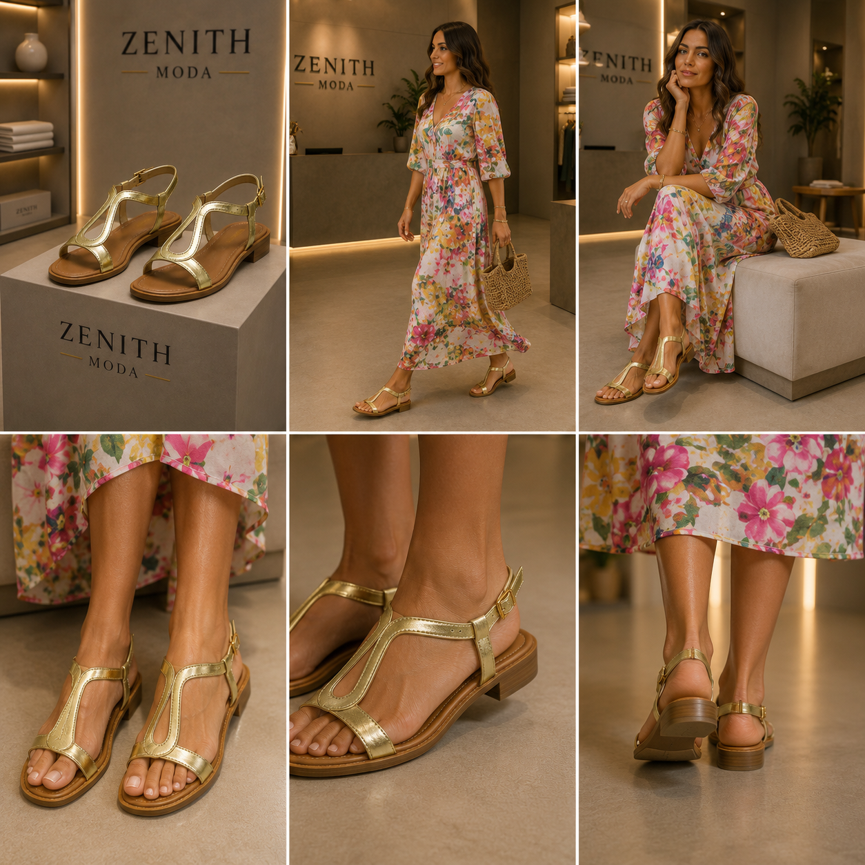 Capri | Elegant Flat Summer Sandals