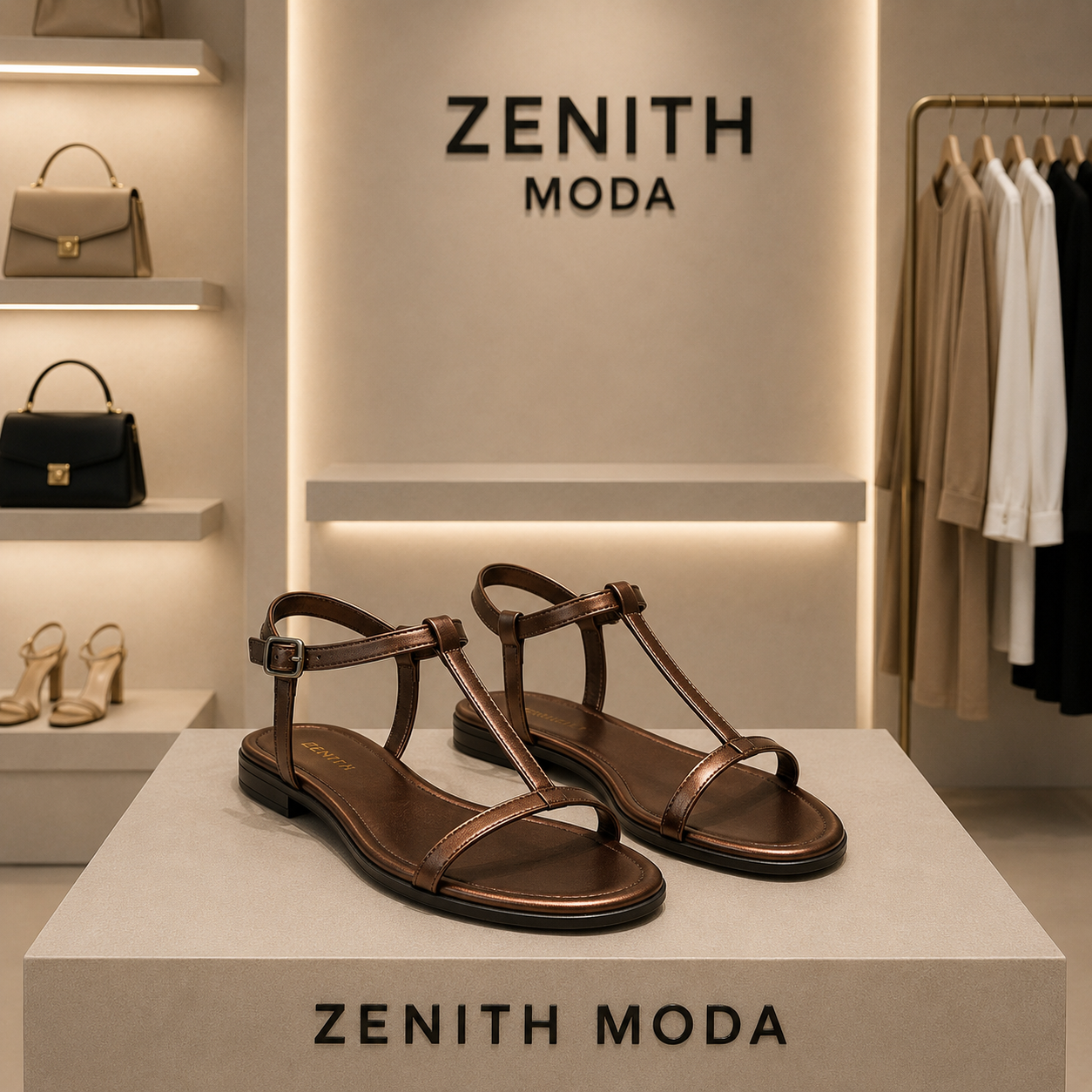 Siena | Elegant Flat Sandals