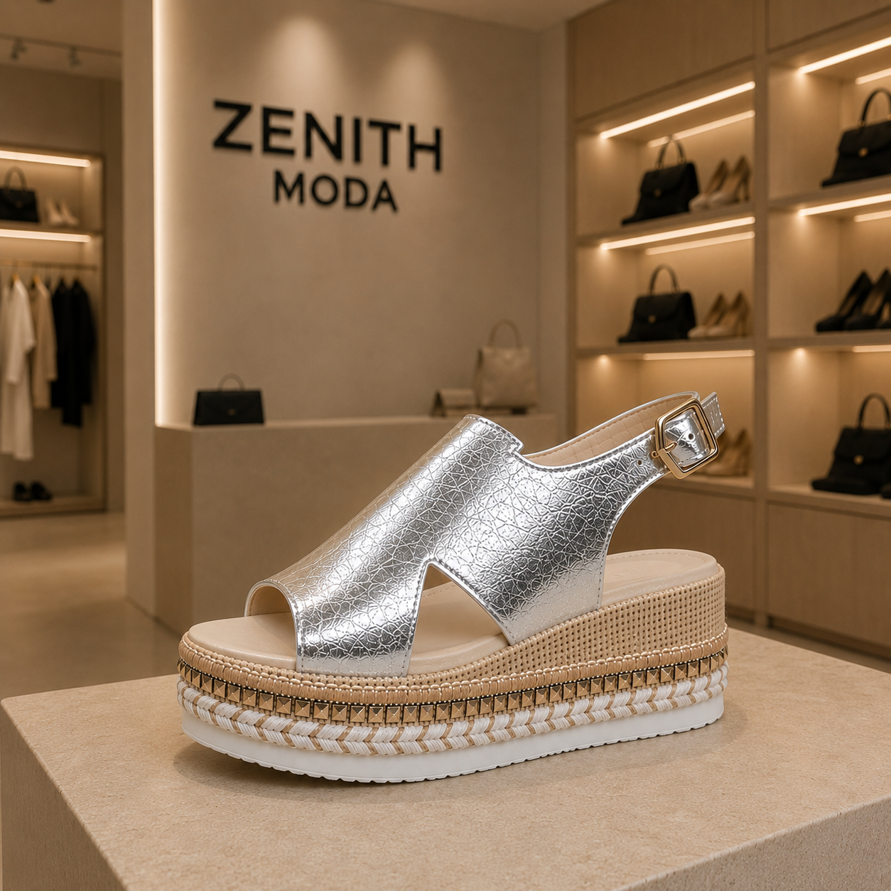 Bellagio | Luxury Platform Sandals
