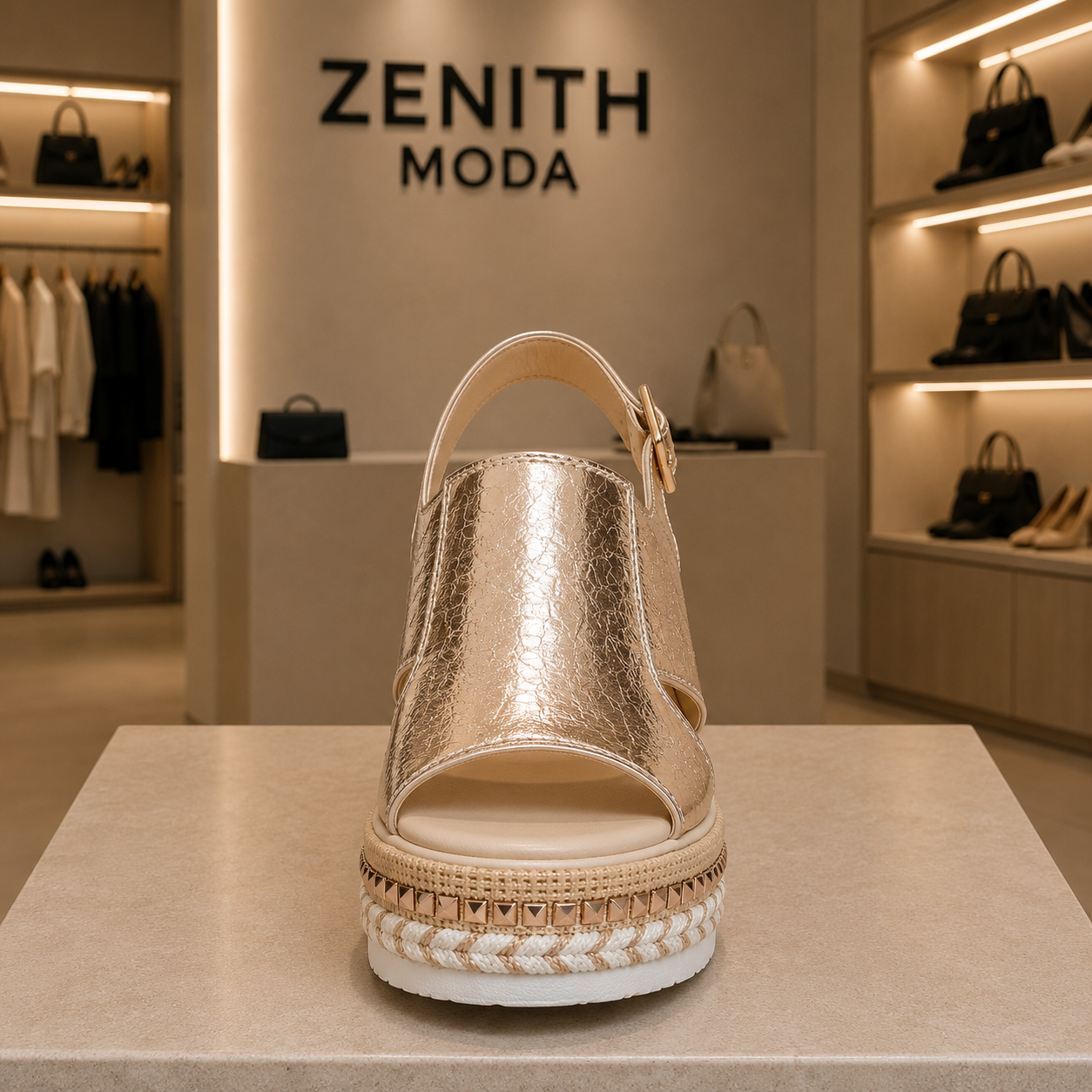 Bellagio | Luxury Platform Sandals