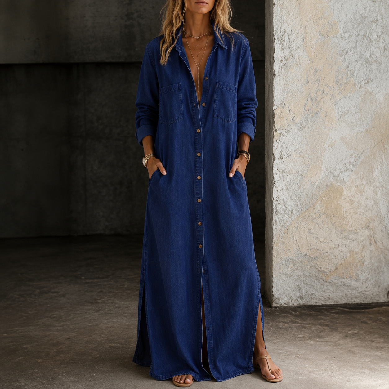 Kennedy | Denim Dress