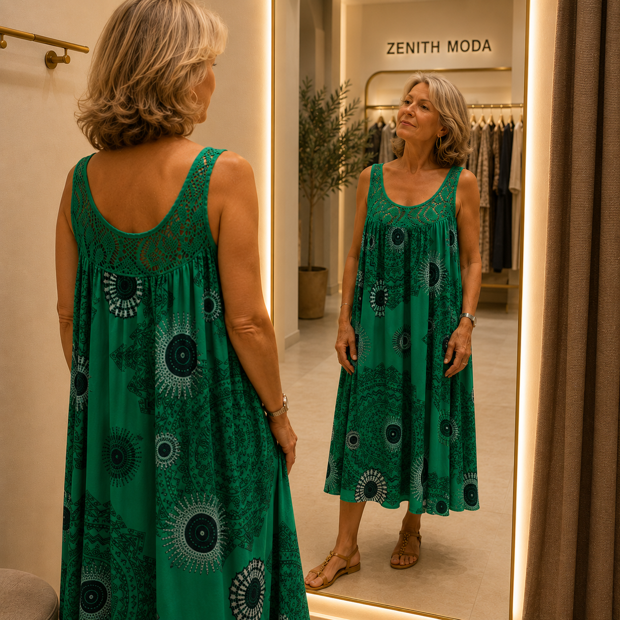 Aquarela | Printed Dress