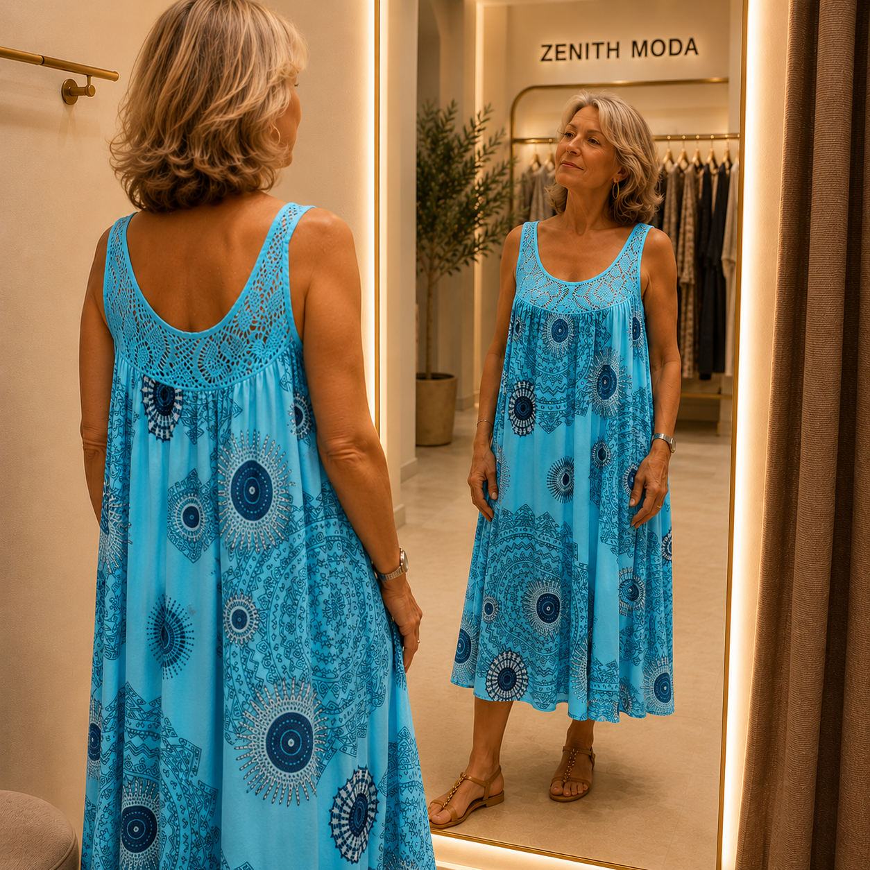 Aquarela | Printed Dress