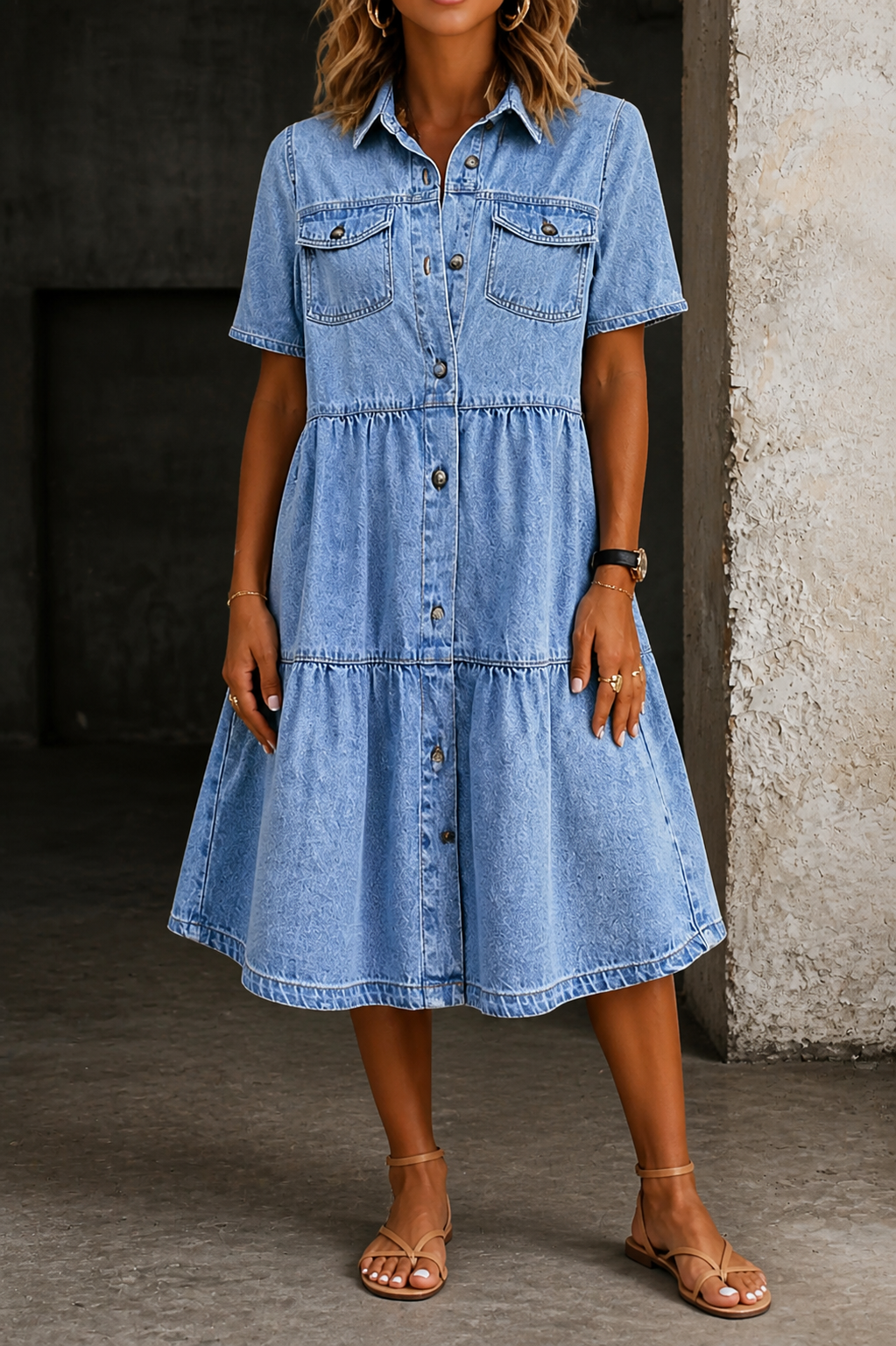 Sofía | Casual Chic Denim Dress