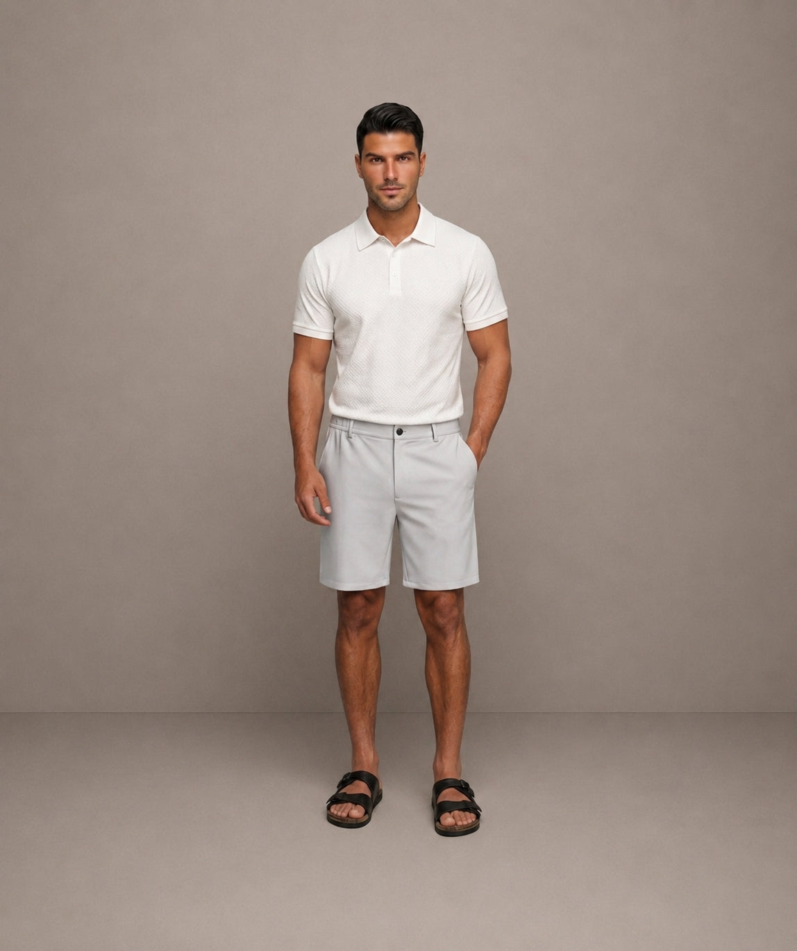 "Capri Essential" Slim Fit Shorts – The New Everyday Luxury