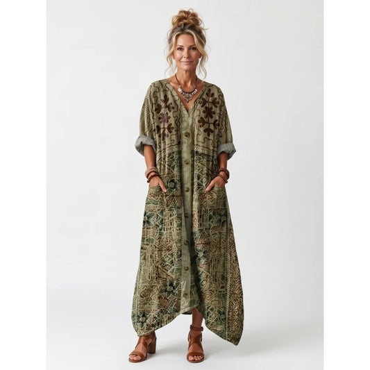 Willow™ Button Maxi Dress