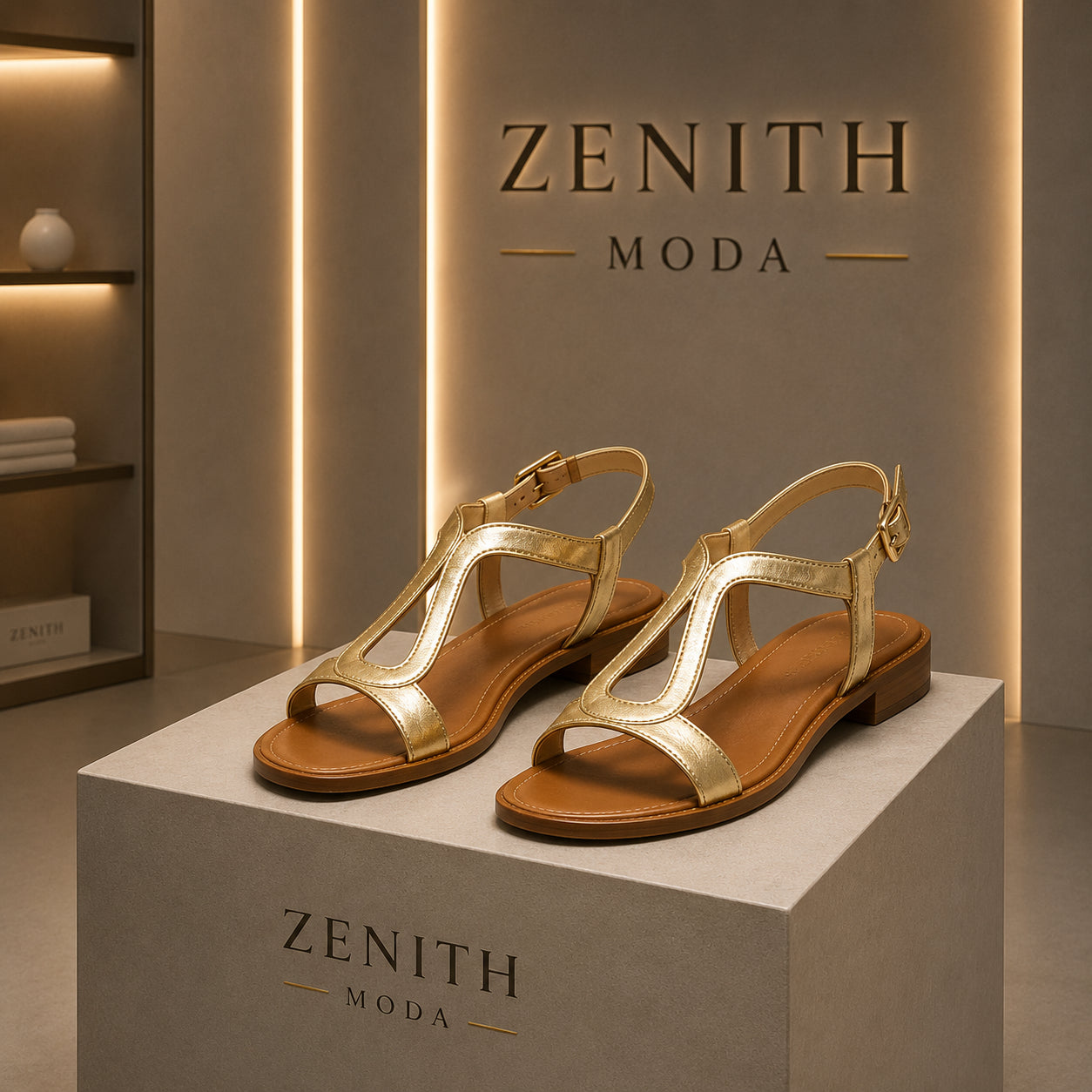 Capri | Elegant Flat Summer Sandals