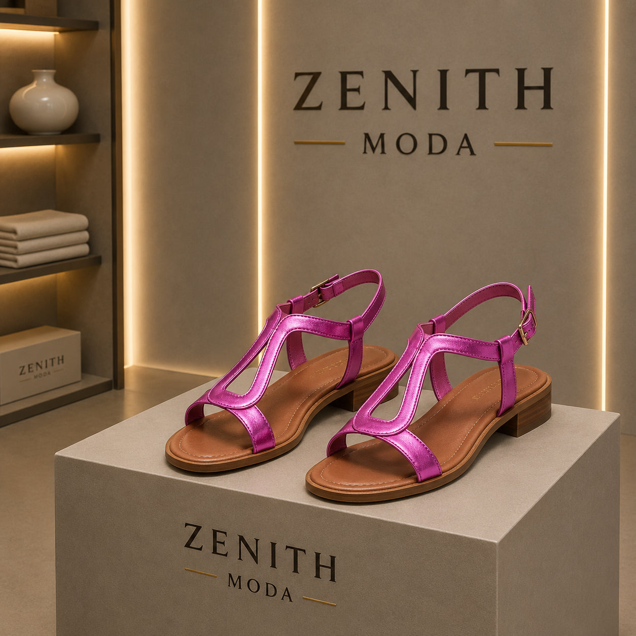 Capri | Elegant Flat Summer Sandals