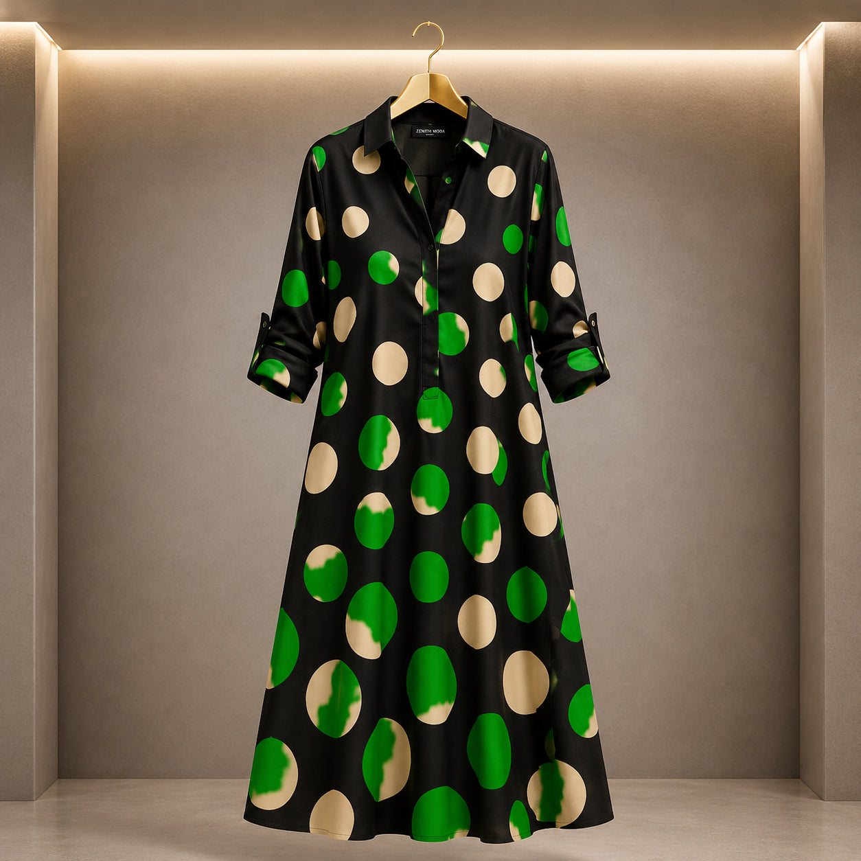Verona Dress – Timeless Elegance with an Exclusive Print.